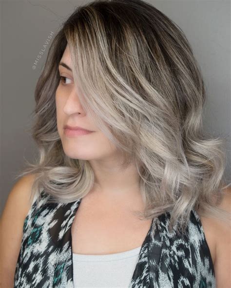 Ash Blonde Babylights Balayage By Samantha Murguia Misslavish