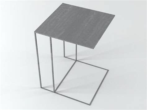 C-Shape Nesting Table 3d model