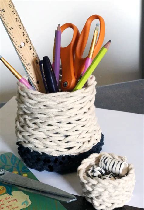 21+ DIY Rope Basket | How to Make Rope Basket Tutorials