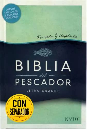 Biblia Del Pescador Nvi Letra Grande Tapa Dura Env O Gratis