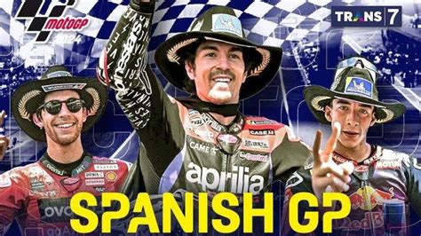 Live Streaming Sprint Race MotoGP Spanyol 2024 Trans7 Delay Bezzecchi