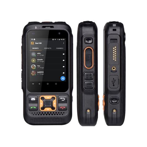 UNIWA F30S 4G Zello POC NFC Smartphone Waterproof Walkie Talkie Android