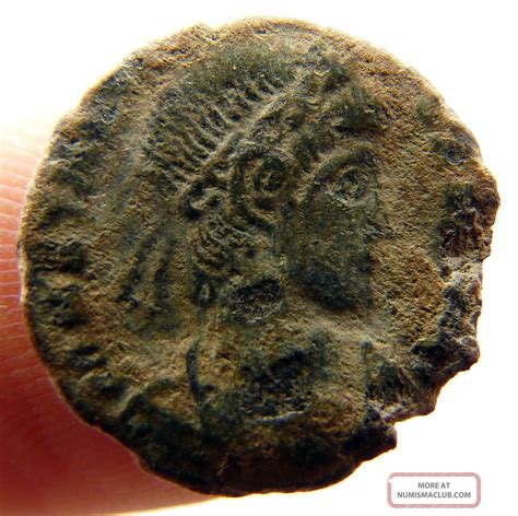 Ancient Roman Bronze Coin Roman Imperial Empire Old Antique