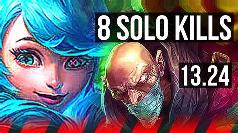 GWEN Vs SINGED TOP 8 Solo Kills Legendary 300 Games NA Master