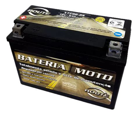 Bateria Moto Yamaha Xt Xtz Bbs Route Parcelamento Sem Juros