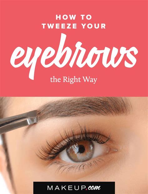 How To Tweeze Your Eyebrows Perfectly Every Time Makeup By L