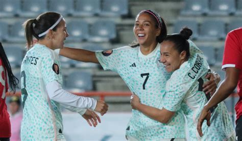 Una aplanadora La Selección mexicana femenil le pasó por encima a