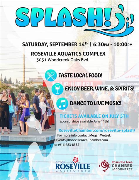 Tickets Splash 2024 Default Events Roseville Area Chamber Of Commerce