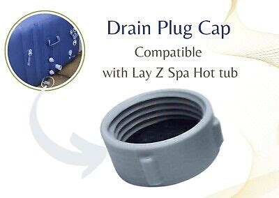 Drain Plug Cap Compatible With Lay Z Spa Hot Tub Accessory Drainage Cap