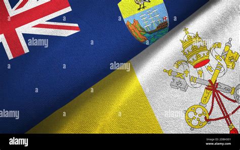 Vatican saint helena flag hi-res stock photography and images - Alamy