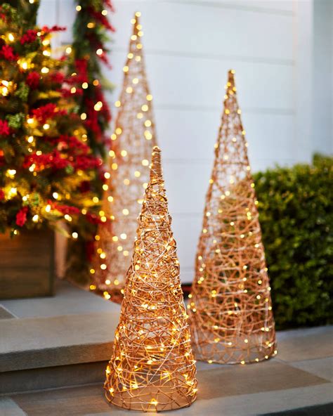 Outdoor Cone Christmas Tree The Urban Decor