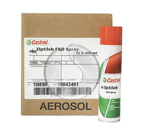 CASTROL OPTILEB F D SPRAY 12x400ml PACK