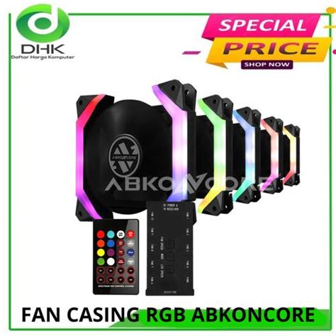 jual fan casing rgb abkoncore jakarta pusat daftar harga komputer
