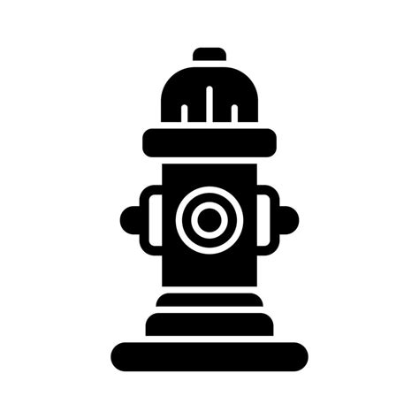 Fire Hydrant Vector Icon 17487324 Vector Art At Vecteezy