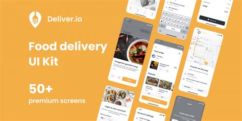 Figma Freebie Food Delivery Mobile App Ui4free