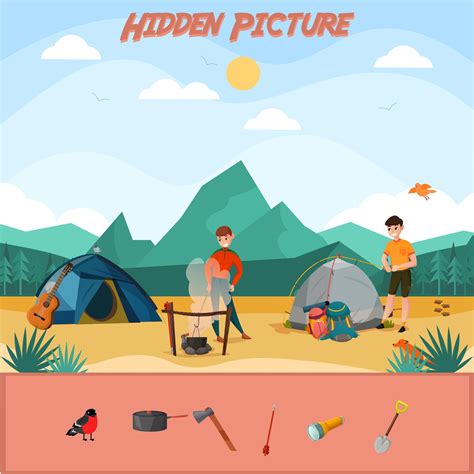 Easy Hidden Object - 6 Free PDF Printables | Printablee