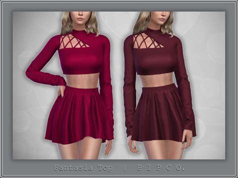 The Sims Resource Fantasia Top