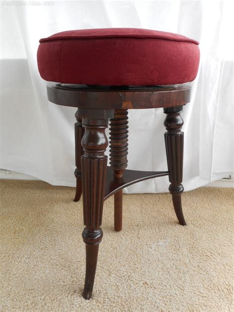 Regency Revolving Piano Stool Antiques Atlas