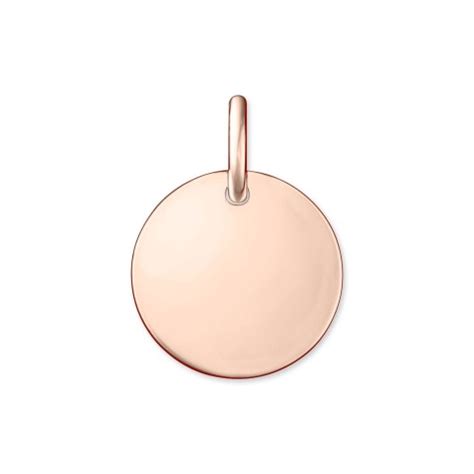 Thomas Sabo Rose Gold Infinity Love Circle Pendant Lbpe