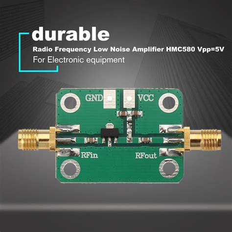 Rf Radio Frequency Low Noise Amplifier Board Hmc Vpp V For Short