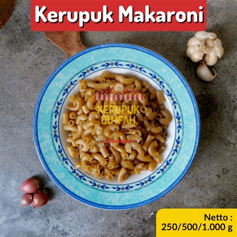 Jual KERUPUK MAKARONI SEBLAK CEMILAN Mentah 1 Kg Indonesia Shopee Indonesia