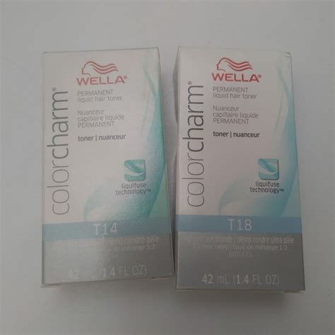 Wella Color Charm toners hair colors on Carousell