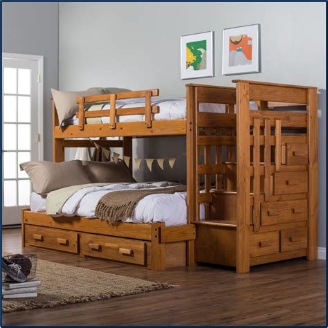 Woodcrest Twin Over Full Bunk Bed - Bedroom : Home Decorating Ideas ...