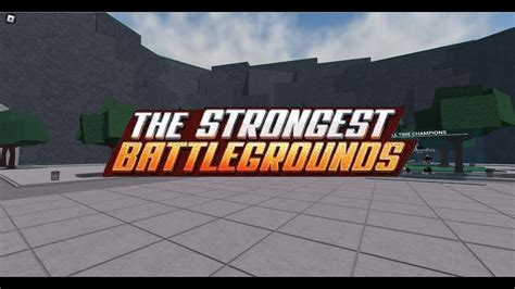 I Played The Strongest Battlegrounds Roblox Youtube