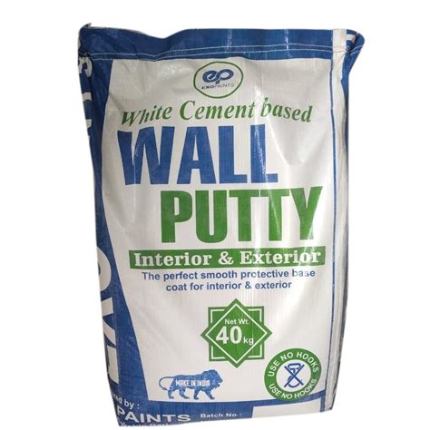 Exo Paints White Cement Based Wall Putty Kg At Rs Bag In