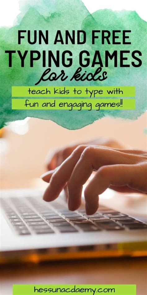 Fun And Free Typing Games For Kids - Hess UnAcademy