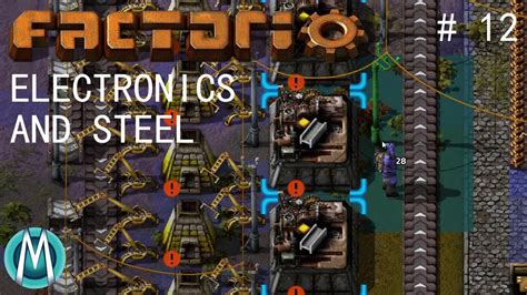 Factorio 1 1 4K Angel Bobs Ep 12 Electronics And Steel Tutorial