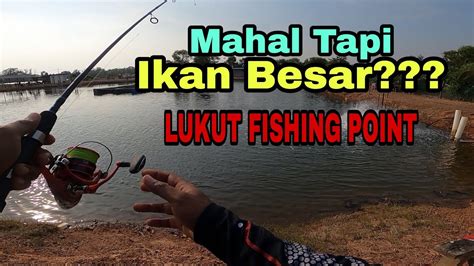 Mancing Kolam Air Masin Lukut Fishing Point Youtube