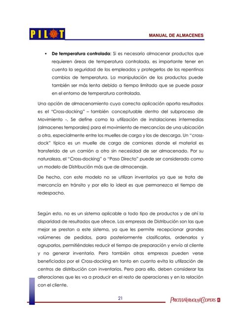 Importancia Del Almacen Pdf