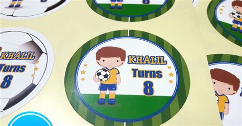 Football Theme For Khalil Birthday Celebration Craft Kutz