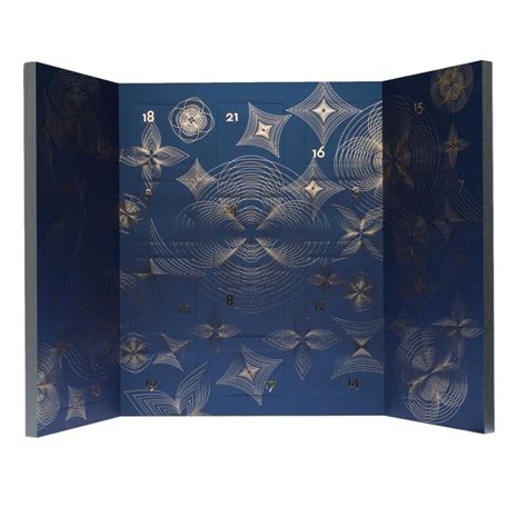 louis vuitton  advent calendar featuring  beautiful silver
