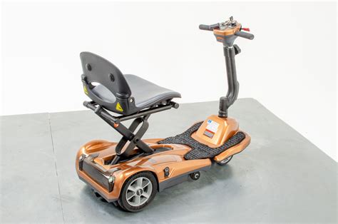 Drive Dual Wheel Auto Folding Lightweight Compact Mobility Scooter Lit