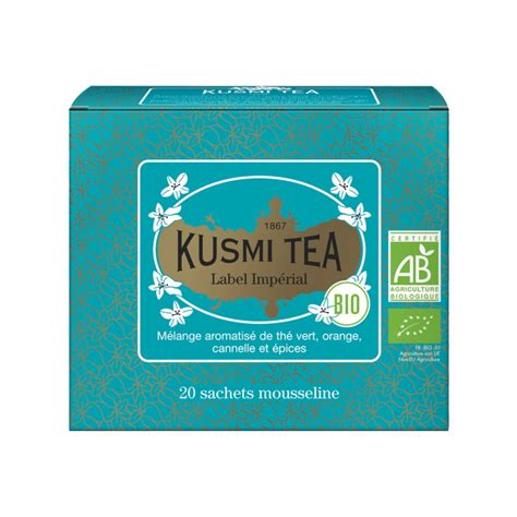 Imperial Label Kusmi tea Luomu vihreä tee Skafferi