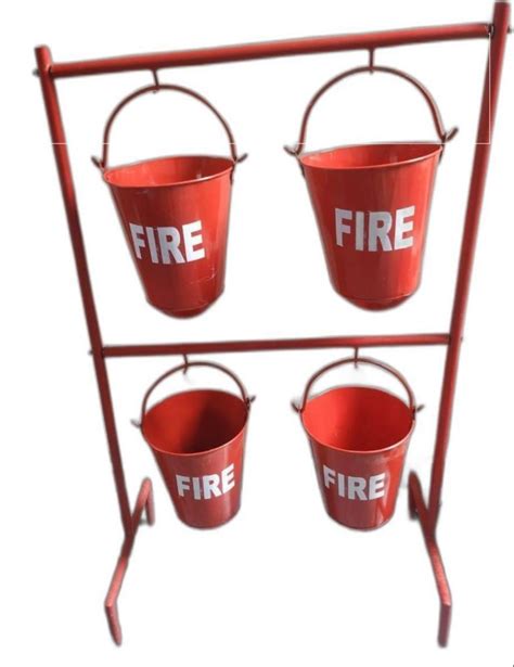 Mild Steel Fire Bucket Stand At Rs Piece Fire Bucket Stand In