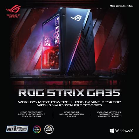 Jual ASUS ROG STRIX GA35 G35DX R98T6T GAMING DESKTOP Shopee Indonesia