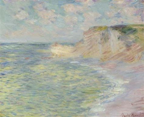 Claude Monet La Falaise D Amont Christie S Claude