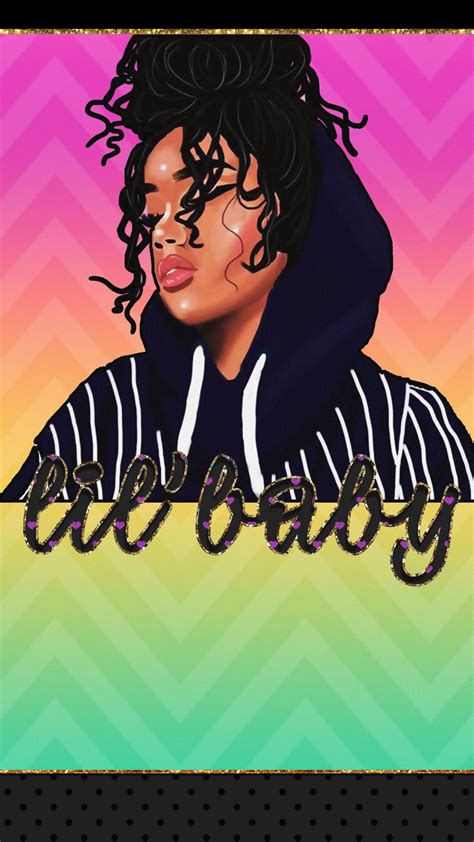 Download Cute Black Girl Dope Art Wallpaper | Wallpapers.com