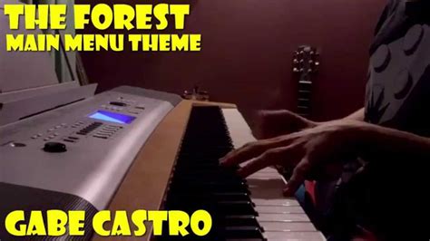 The Forest Main Menu Theme Gabe Castro Piano Cover YouTube