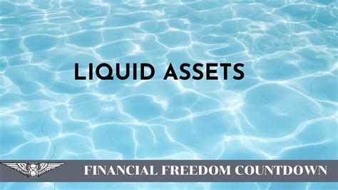 liquid assets definition examples location  importance