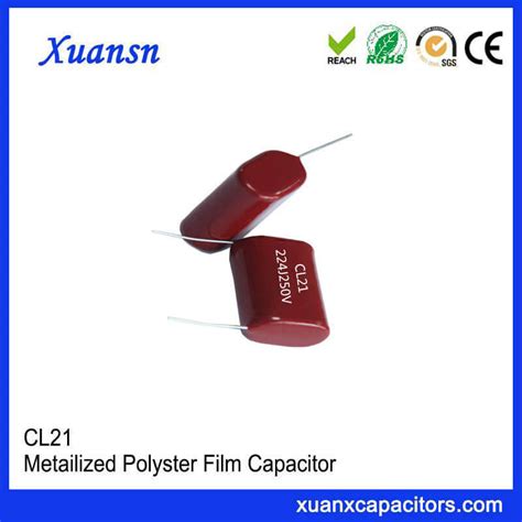 Cl Metallized Polyester Film Capacitor J V Sell