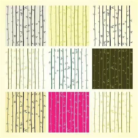 Bamboo Pattern Vector Art & Graphics | freevector.com