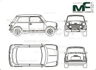 Mini Mini Cooper Rover Blueprints Ai Cdr Cdw Dwg Dxf Eps