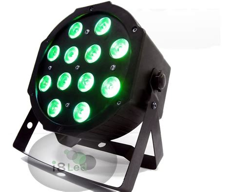 Refletor Led Par Slim Rgbw Leds Cree De W Quadriled