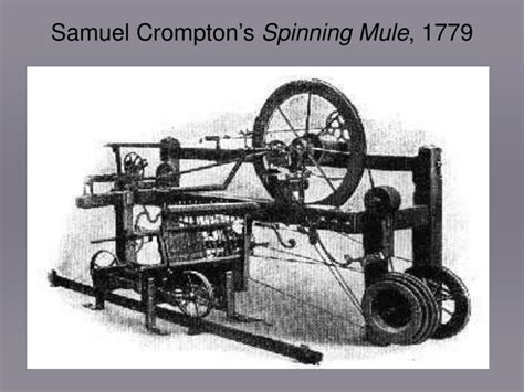 Ppt Early Inventions In The British Textile Industry Powerpoint