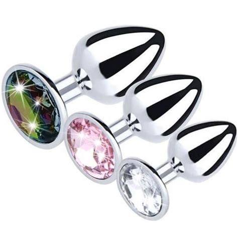 Plug anale femme débutante metal plug annaux gay en alliage d aluminium Hygiénique et