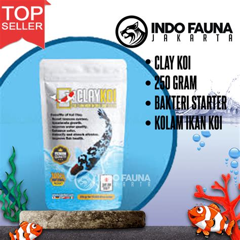 Jual Claykoi Calcium Montmorillonite Clay Penjernih Air Kolam Ikan